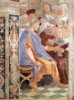 拉斐爾 Justinian Presenting the Pandects to Trebonianus